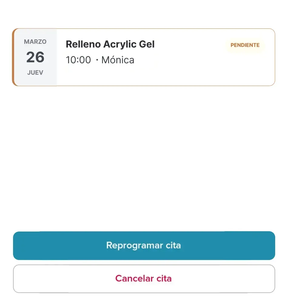 Modificar o cancelar cita