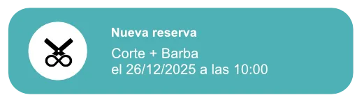 Notificacion de cita