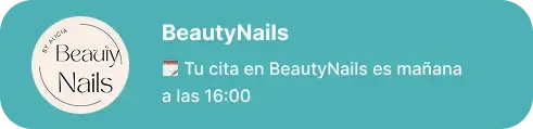 Notificación de cita