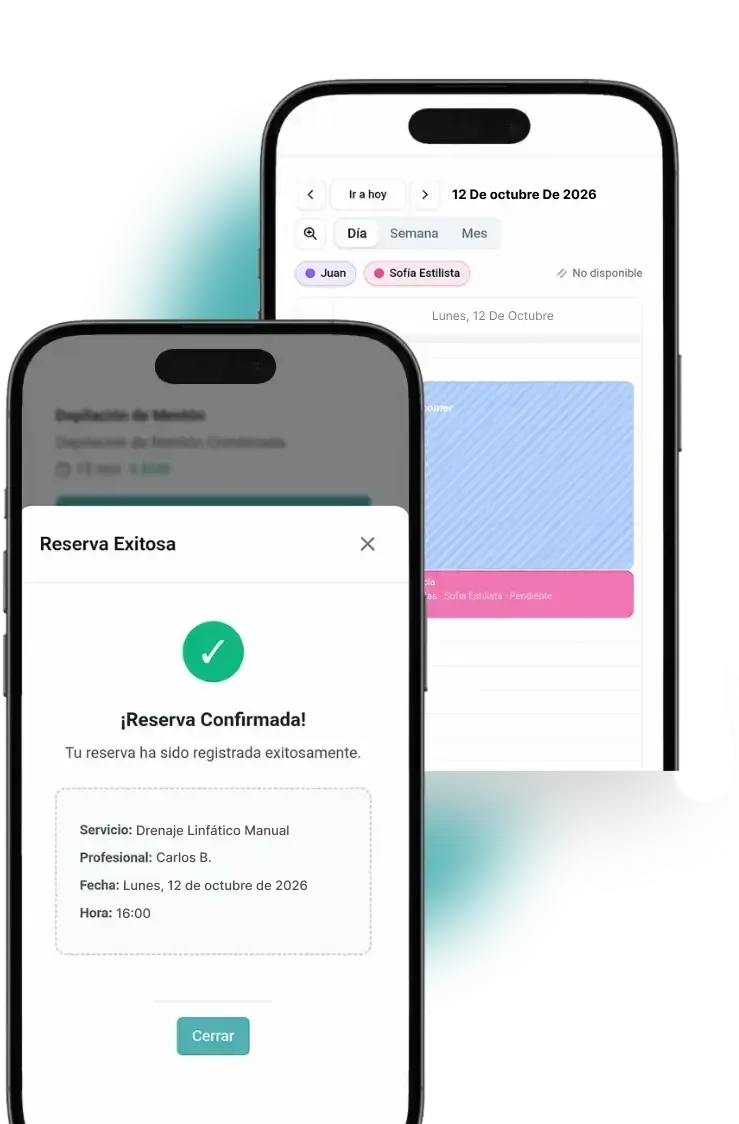 Software para centros de masajes con agenda online y recordatorios por WhatsApp