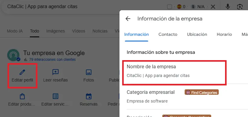 Cómo cambiar el nombre de mi negocio en Google Maps