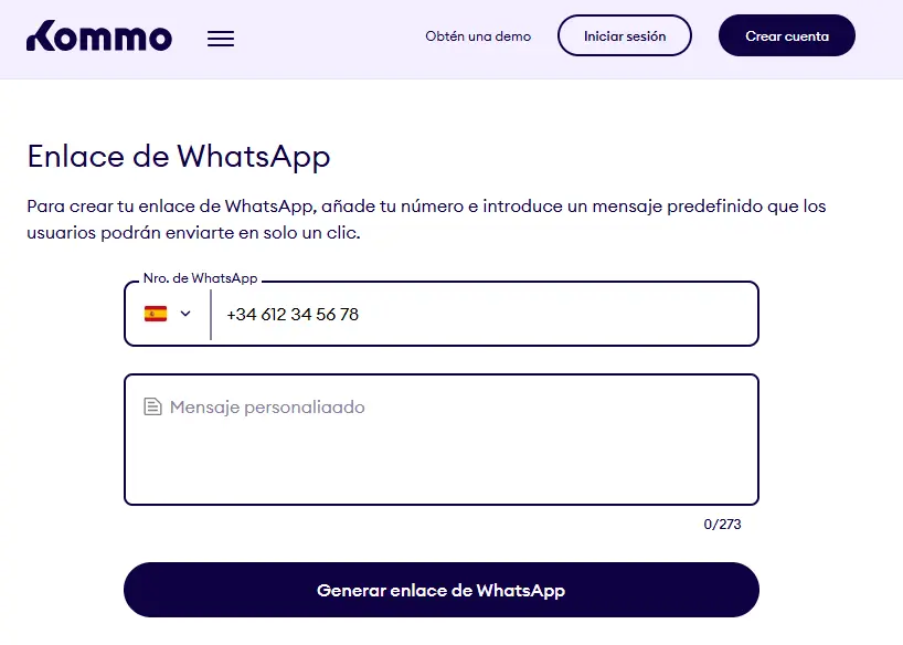 Generar enlace de WhatsApps para Google Maps