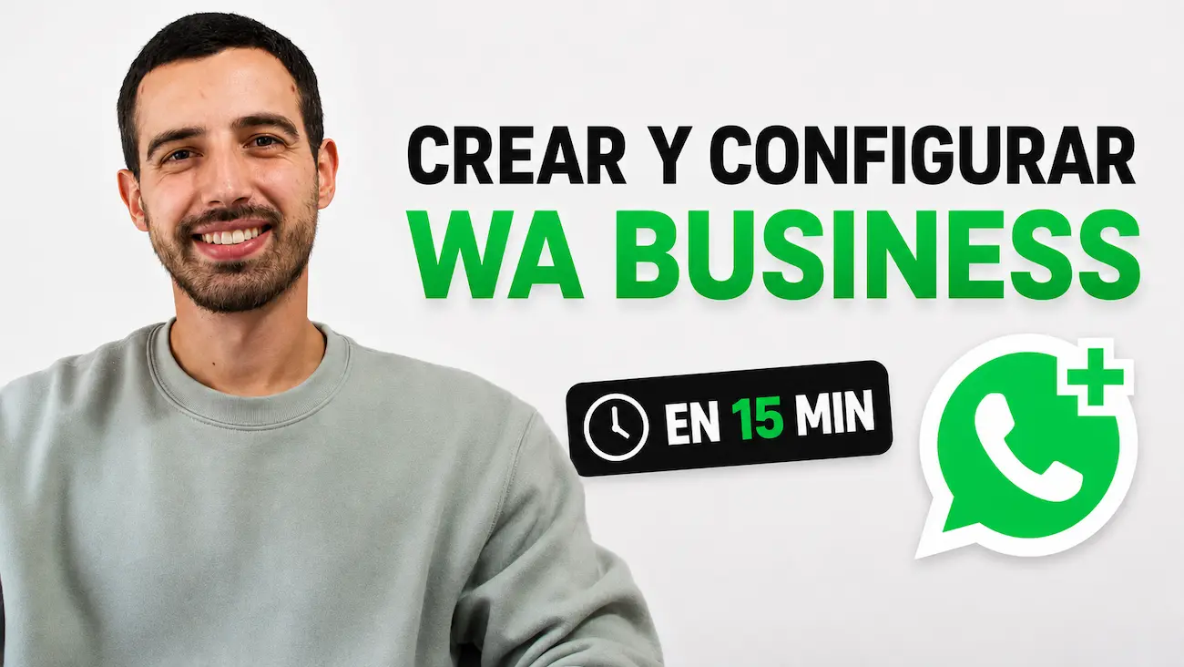Cómo crear WhatsApp Business paso a paso para tu negocio en 15 minutos