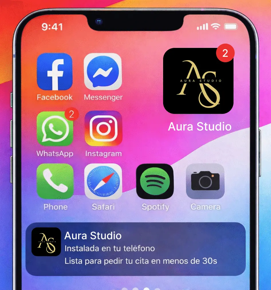 App de reservas de citas en tu teléfono